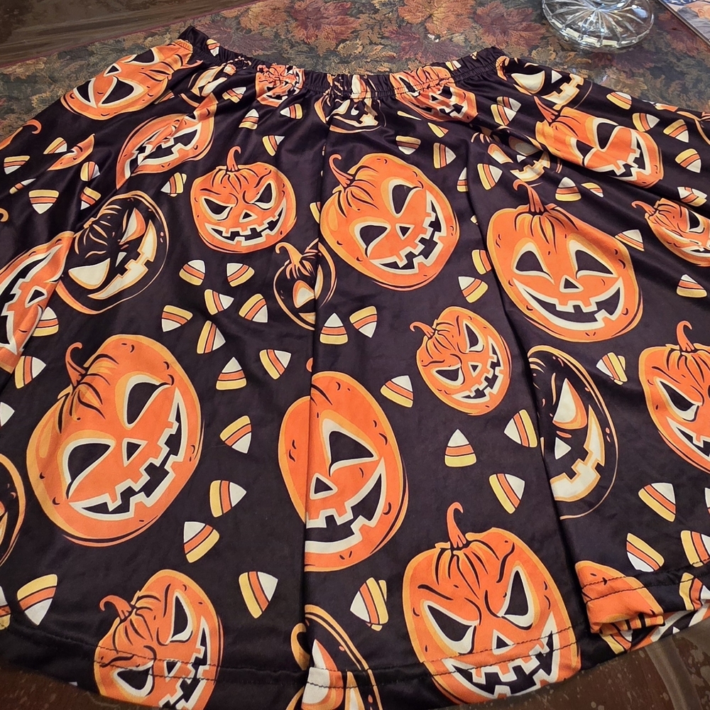 Halloween Pumpkin Skirt